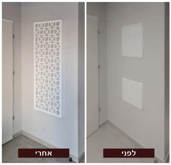 כיסוי לדלתות ארון חשמל